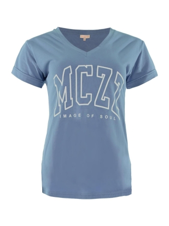 Maicazz T-shirt SAMANTHA T SHIRT SP24 75 026 SPARKLE BLUE