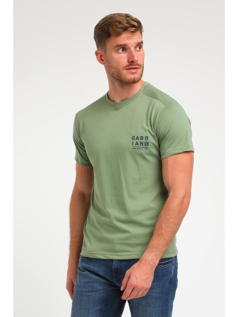 Gabbiano T-shirt T SHIRT MET BACKPRINT 154917 722 Light Army