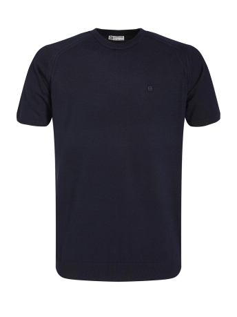 Gabbiano T-shirt T SHIRT KNITTED RONDE KRAAG 154920 301 Navy