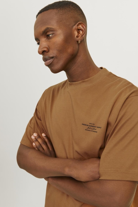 Jack & Jones jprblachad branding ss crew neck te