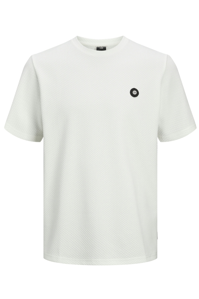 Jack & Jones witte heren t-shirt | Vooraanzicht