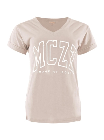 Maicazz T-shirt SAMANTHA T SHIRT SP24 75 026 SAND OFF WHITE