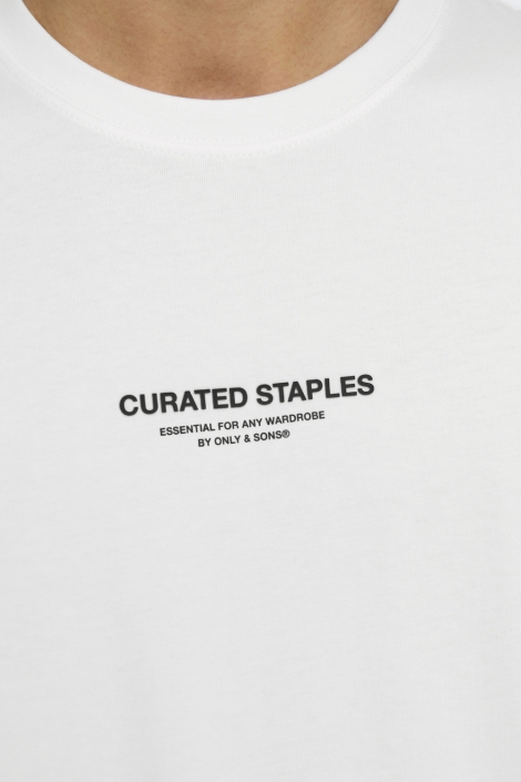 Only & Sons onscurated rlx print ss tee