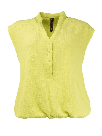 NED Top LUCIE SL WAVY STRUCTURE TRICOT 24S2 U231 01 253 LIME SHERBET