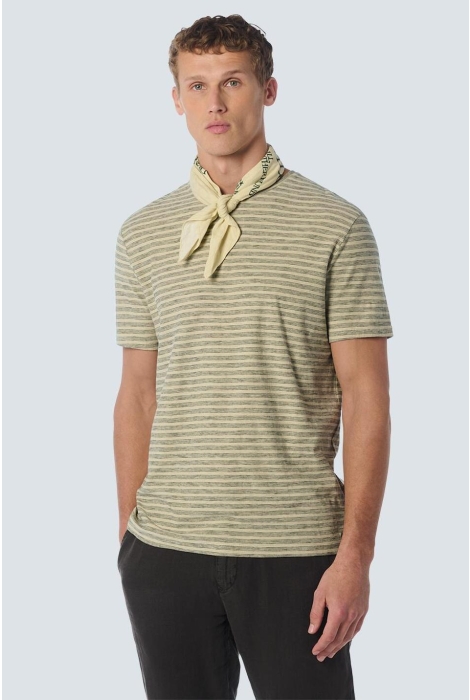 NO-EXCESS t-shirt crewneck stripes