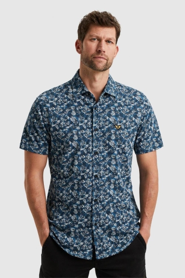 PME legend Overhemd SHIRT WITH SHORT SLEEVES PSIS2403236 5187