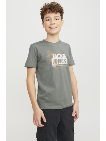 Jack & Jones Junior T-shirt JCOMAP LOGO TEE SS CREW NECK JNR 12254186 Agave Green