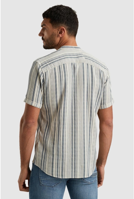 Cast Iron short sleeve shirt stripe structur