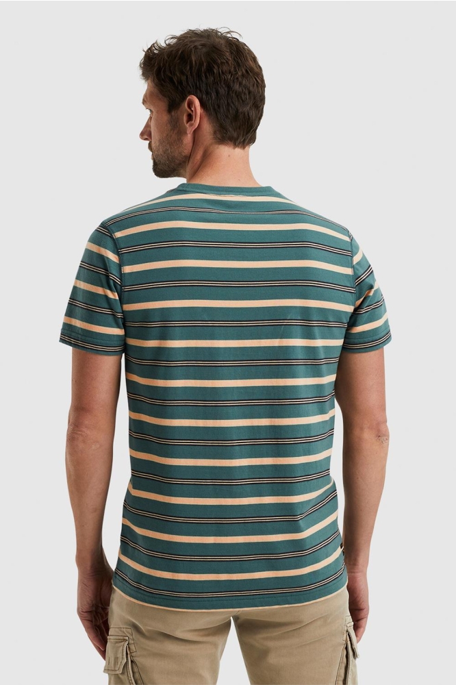 T SHIRT WITH STRIPE PATTERN PTSS2403582 6019