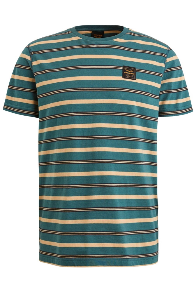 T SHIRT WITH STRIPE PATTERN PTSS2403582 6019