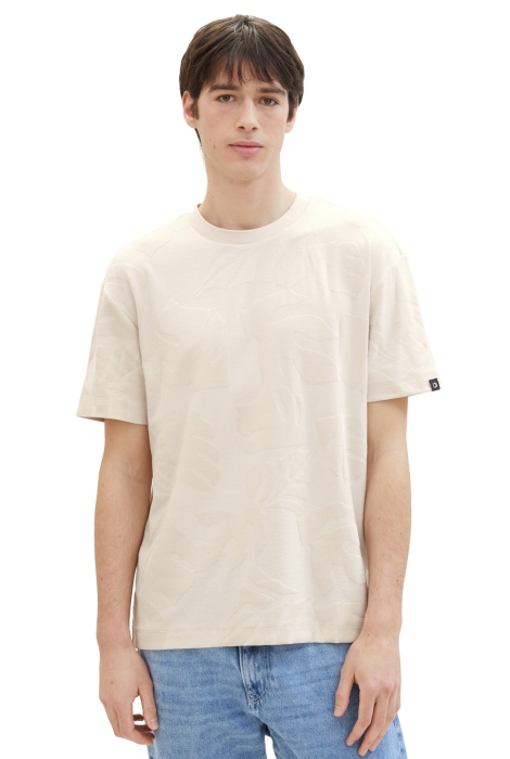 Tom Tailor relaxed jacquard t-shirt