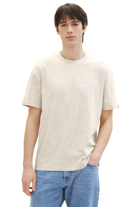 Tom Tailor relaxed jacquard t-shirt