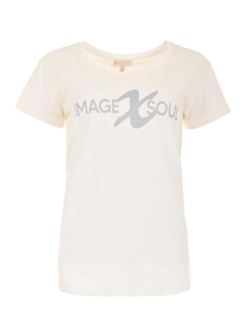 Maicazz T-shirt YSSA T SHIRT SP24 75 029 OFF WHITE SILVER