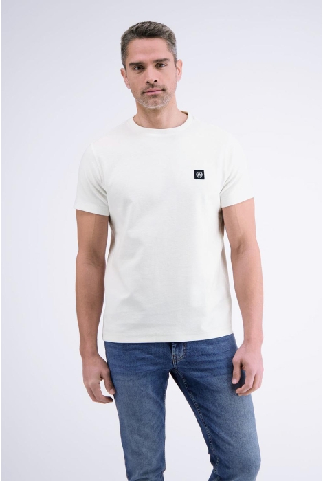 Lerros t-shirt/serafino 1/2 arm
