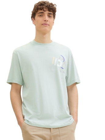 Tom Tailor T-shirt T SHIRT MET LOGOPRINT 1042037XX12 17549