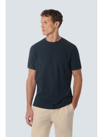NO-EXCESS T-shirt T SHIRT RONDE HALS STRUCTUUR 23320300SN 078 NIGHT
