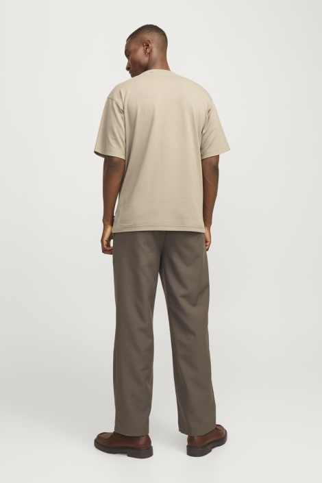 Jack & Jones beige heren t-shirt | Model