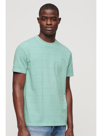 Superdry T-shirt VINTAGE TEXTURE TEE M1011570A FRESH MINT GREEN