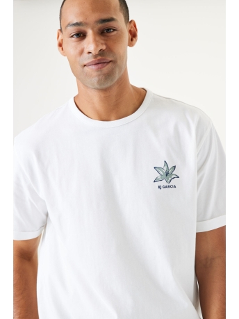 Garcia T-shirt T SHIRT Q41004 50 WHITE