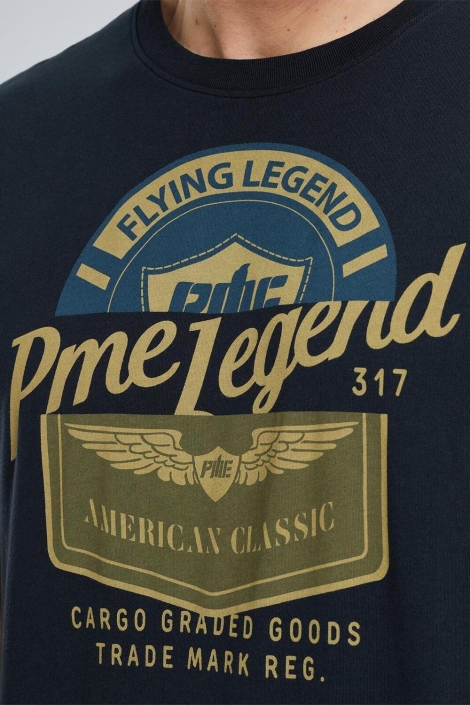 PME legend short sleeve r-neck single jersey