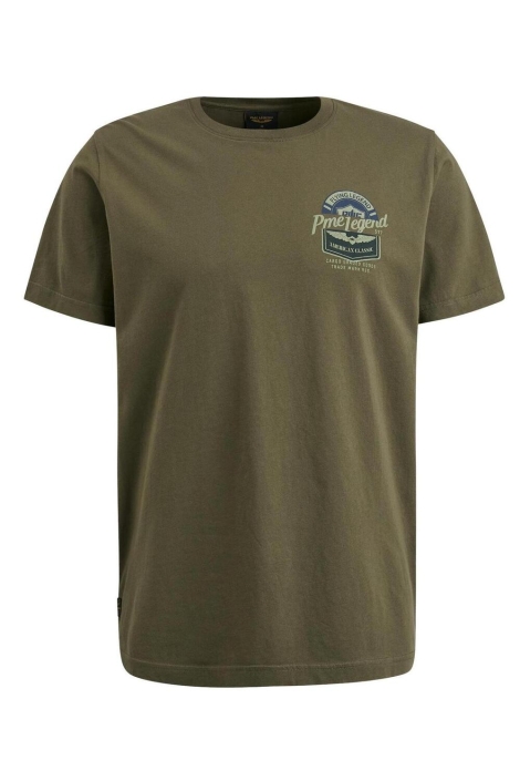 PME legend groene heren t-shirt | Vooraanzicht