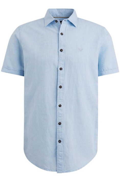 PME legend short sleeve shirt ctn linen 2tone