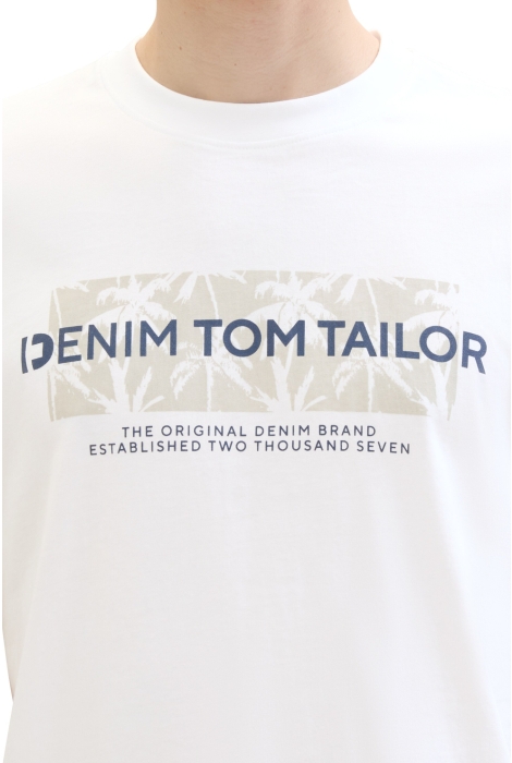 Tom Tailor rounded hem t-shirt