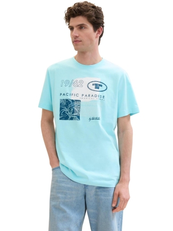Tom Tailor T-shirt T SHIRT MET PRINT 1041857XX10 34921