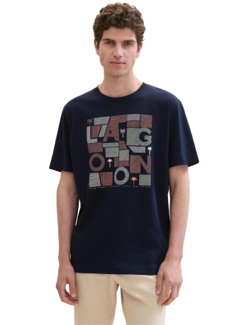 Tom Tailor T-shirt T SHIRT MET PRINT 1041825XX10 10668