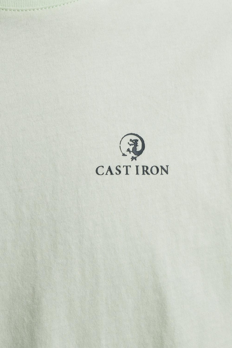 Cast Iron short sleeve r-neck regular fit si