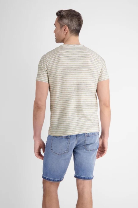 Lerros t-shirt/serafino 1/2 arm