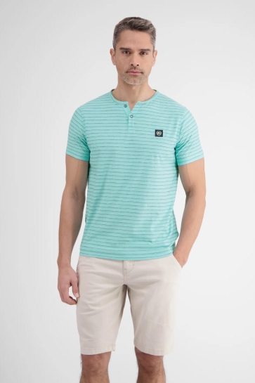 Lerros T-shirt GESTREEPT T SHIRT 2463988 410