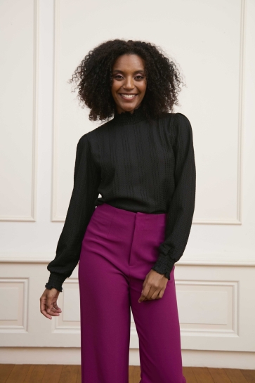 Lofty Manner T-shirt TOP SADIE PL05 1 600 black