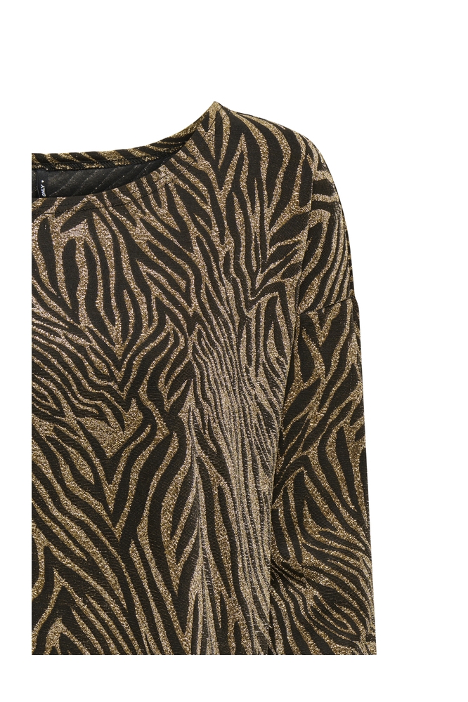 Only zwarte dames t-shirt | Close up
