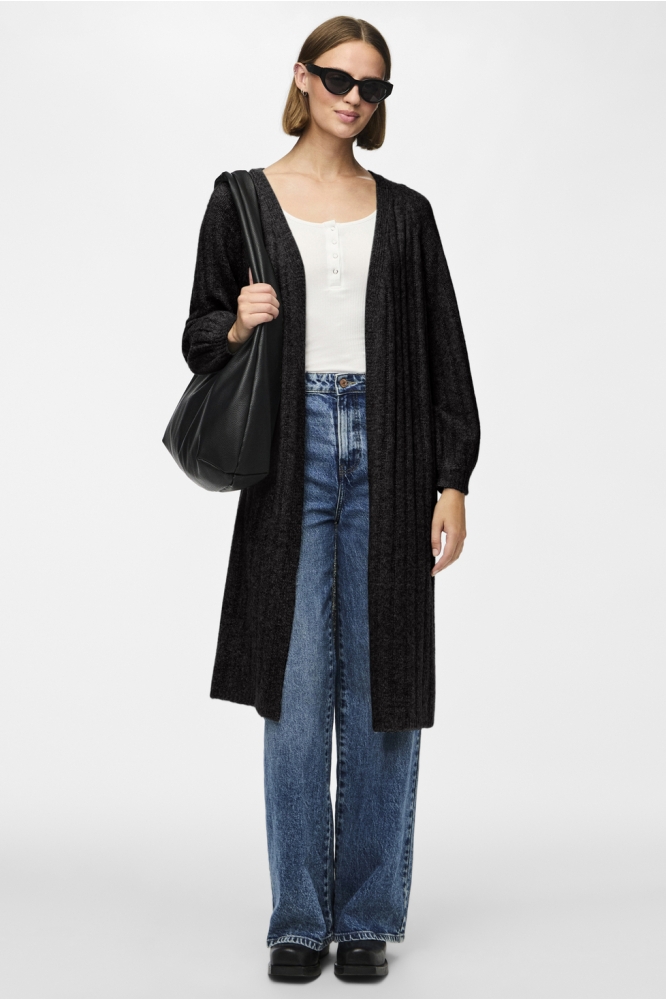 Pieces zwarte dames vest | Model