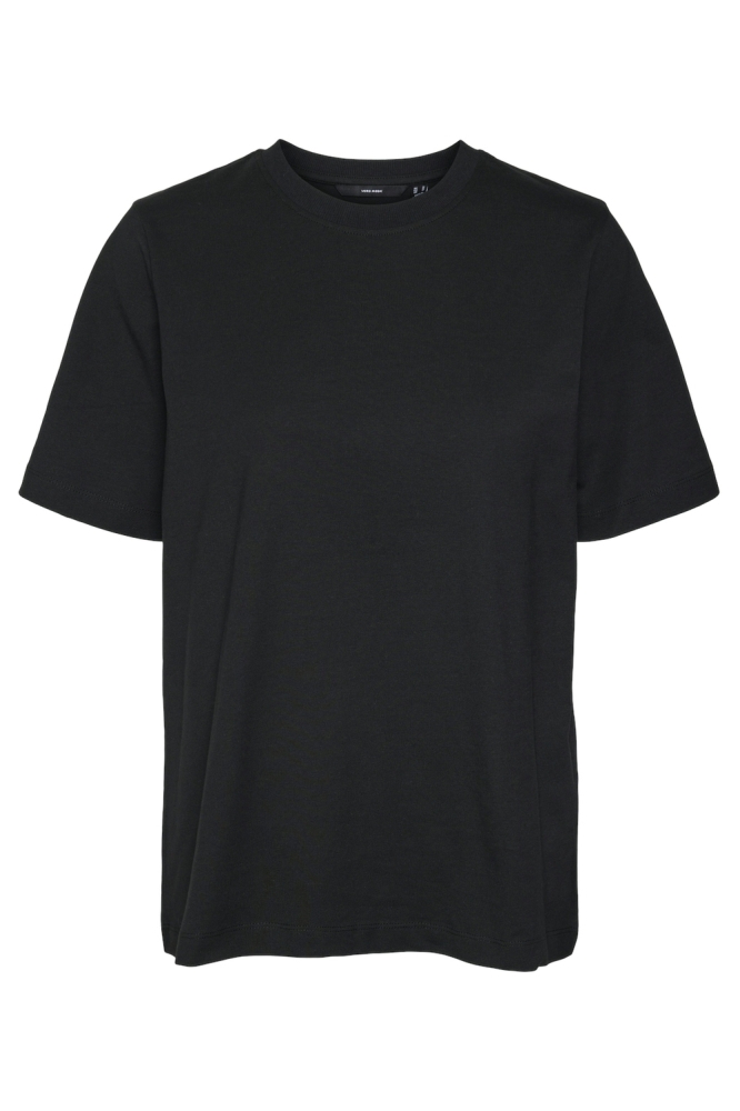 Vero Moda zwarte dames t-shirt | Vooraanzicht