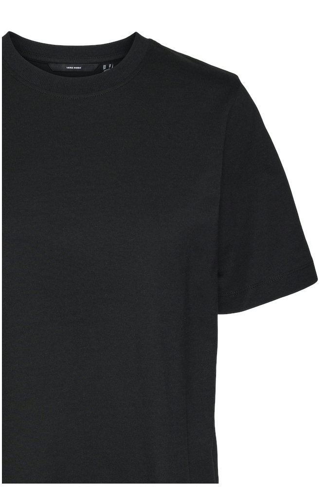 Vero Moda zwarte dames t-shirt | Close up