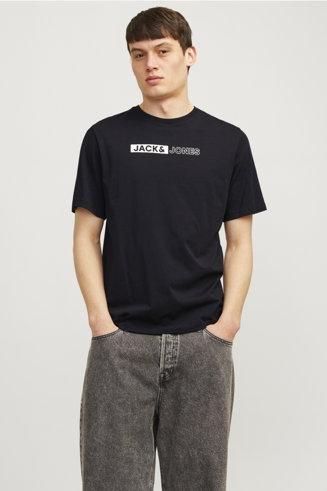 Jack & Jones zwarte heren t-shirt | 