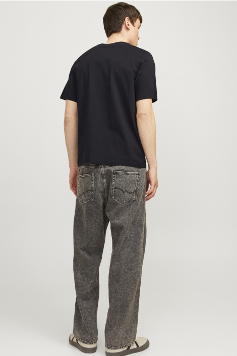 Jack & Jones zwarte heren t-shirt | Model