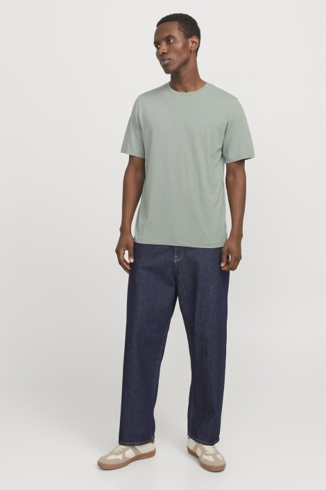 Jack & Jones groene heren t-shirt | Model