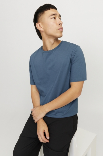 Jack & Jones T-shirt JJEORGANIC BASIC TEE SS O-NECK NOOS 12156101 OCEANVIEW