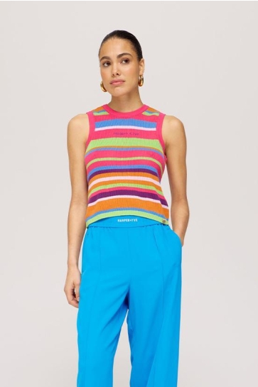 Harper & Yve Top LO SS SS25NJ400 1204 multi