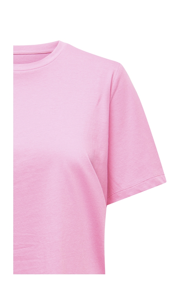 Only roze dames t-shirt | Close up