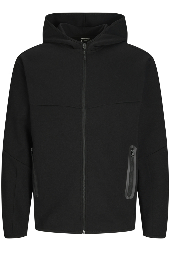 Jack & Jones zwarte heren vest | Vooraanzicht