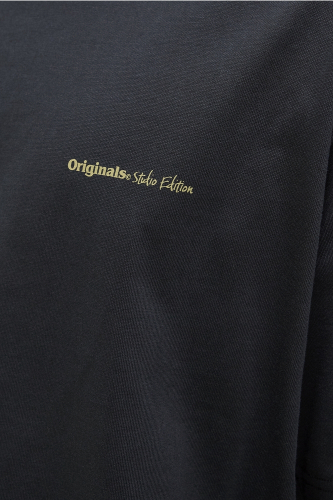 JORPAROS EASTER SKETCH TEE SS CREW 12273171 Black/BANDANA