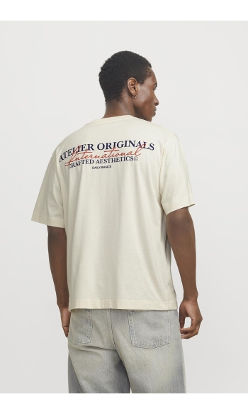 JORISLINGTON TYPE TEE SS CREW NECK 12273640 ANTIQUE WHITE