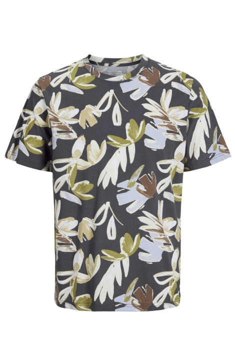 Jack & Jones grijze heren t-shirt | Vooraanzicht