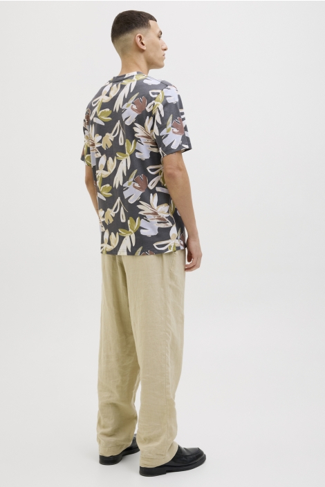 Jack & Jones grijze heren t-shirt | Model