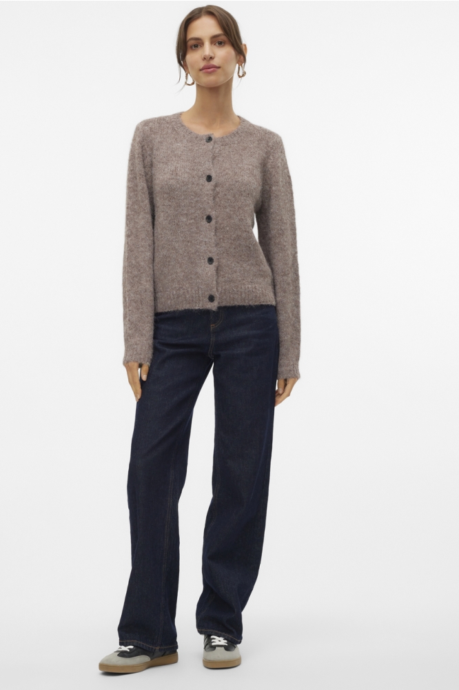 Vero Moda bruine dames vest | Model