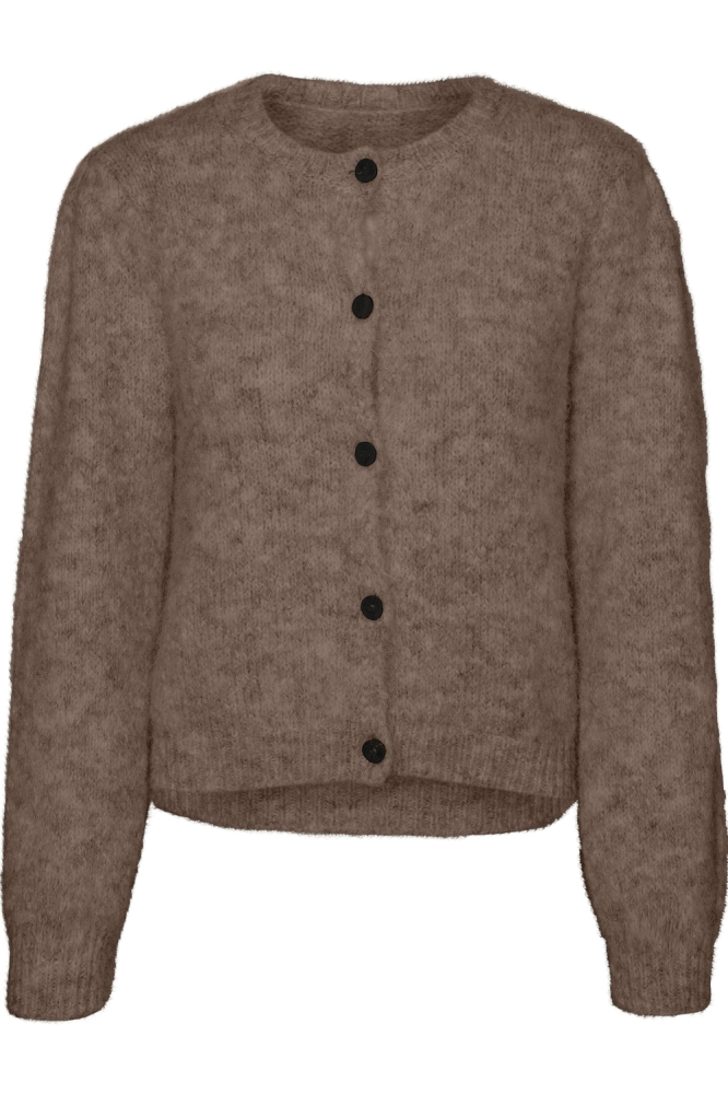 Vero Moda bruine dames vest | Vooraanzicht